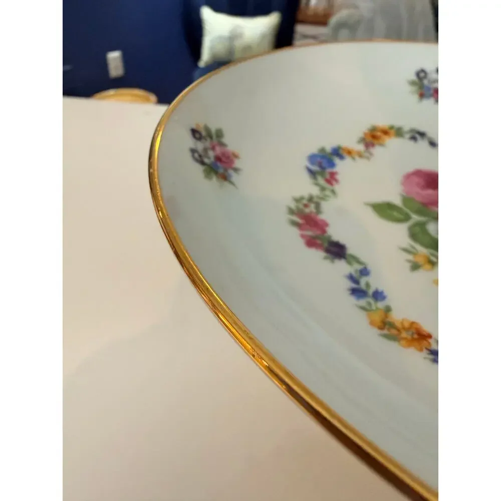Kuba Bavaria Footed Compote 7.25